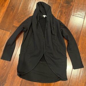 James Perse Classic Black cardigan like jacket.